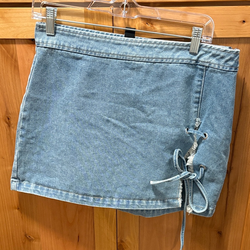 Cider Blue Denim Skirt